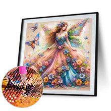 Load image into Gallery viewer, Diamond Painting - Full Square - Butterfly fairy (40*40CM)
