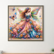 Load image into Gallery viewer, Diamond Painting - Full Square - Butterfly fairy (40*40CM)
