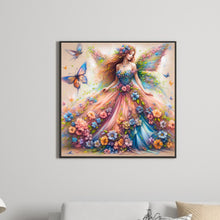 Load image into Gallery viewer, Diamond Painting - Full Square - Butterfly fairy (40*40CM)
