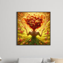 Load image into Gallery viewer, Diamond Painting - Full Square - Butterfly girl (30*30CM)
