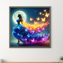 Load image into Gallery viewer, Diamond Painting - Full Square - Butterfly girl (30*30CM)
