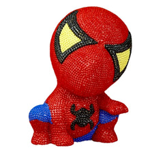 Load image into Gallery viewer, Vinyl Spiderman Diamond Painting Piggy Bank 5D DIY Diamond Money Storage Box
