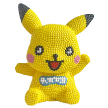 Load image into Gallery viewer, Vinyl Pikachu Diamond Painting Piggy Bank DIY Diamond Painting Money Storage Box
