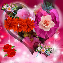 Load image into Gallery viewer, Diamond Painting - Full Round - Love rose (40*40CM)
