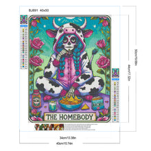 Load image into Gallery viewer, Diamond Painting - Full Round - Cow skull (40*50CM)
