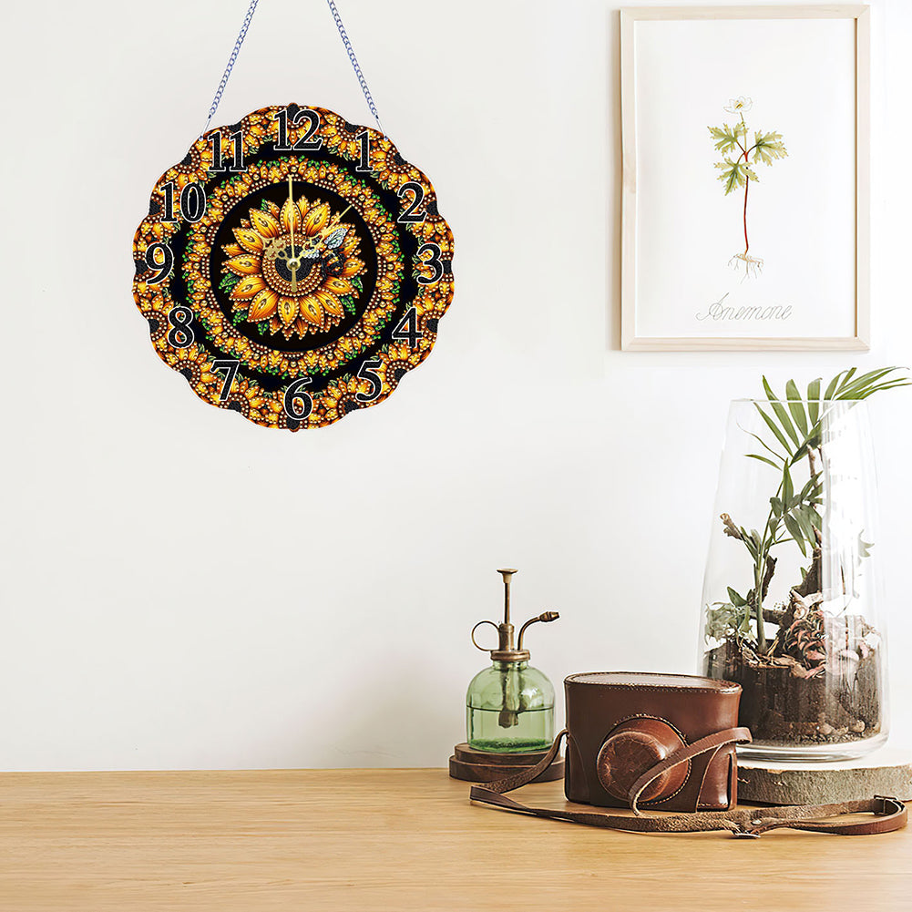 Special Shape Animals 5D Diamond Painting Clock Art Craft Diamond Painting Clock