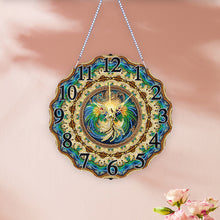 Load image into Gallery viewer, Special Shape Animals 5D Diamond Painting Clock Art Craft Diamond Painting Clock
