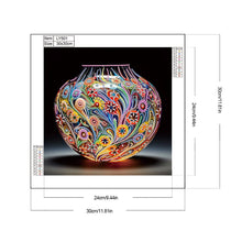 Load image into Gallery viewer, Diamond Painting - Partial Special Shaped - Art vase (30*30CM)

