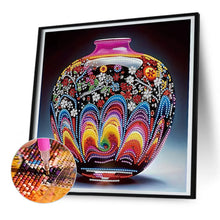 Load image into Gallery viewer, Diamond Painting - Partial Special Shaped - Art vase (30*30CM)
