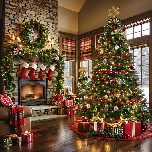 Diamond Painting - Full Round - Christmas atmosphere (40*40CM)