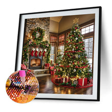 Load image into Gallery viewer, Diamond Painting - Full Round - Christmas atmosphere (40*40CM)
