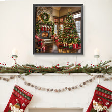 Load image into Gallery viewer, Diamond Painting - Full Round - Christmas atmosphere (40*40CM)
