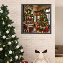 Load image into Gallery viewer, Diamond Painting - Full Round - Christmas atmosphere (40*40CM)
