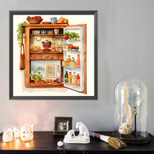 Load image into Gallery viewer, Diamond Painting - Full Round - Warm cabinet (40*40CM)
