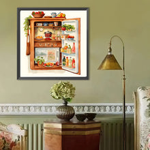 Load image into Gallery viewer, Diamond Painting - Full Round - Warm cabinet (40*40CM)
