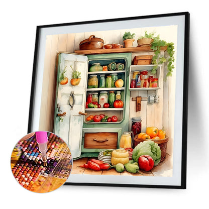 Diamond Painting - Full Round - Warm cabinet (40*40CM)