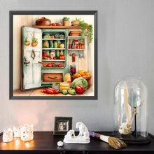 Load image into Gallery viewer, Diamond Painting - Full Round - Warm cabinet (40*40CM)
