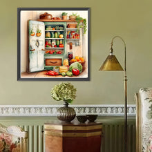 Load image into Gallery viewer, Diamond Painting - Full Round - Warm cabinet (40*40CM)

