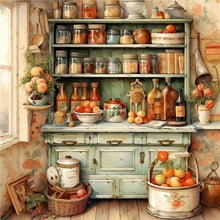 Load image into Gallery viewer, Diamond Painting - Full Round - Warm cabinet (40*40CM)
