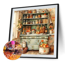 Load image into Gallery viewer, Diamond Painting - Full Round - Warm cabinet (40*40CM)
