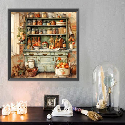 Diamond Painting - Full Round - Warm cabinet (40*40CM)
