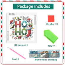 Load image into Gallery viewer, Diamond Painting - Partial Special Shaped - Christmas atmosphere (30*30CM)
