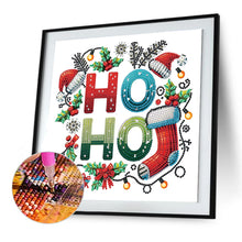Load image into Gallery viewer, Diamond Painting - Partial Special Shaped - Christmas atmosphere (30*30CM)
