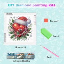Load image into Gallery viewer, Diamond Painting - Partial Special Shaped - Christmas love (30*30CM)
