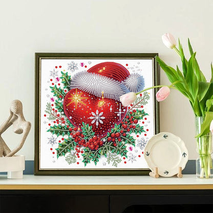 Diamond Painting - Partial Special Shaped - Christmas love (30*30CM)