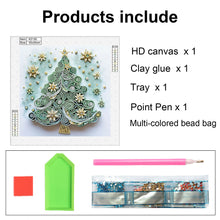 Load image into Gallery viewer, Diamond Painting - Partial Special Shaped - Christmas tree (30*30CM)
