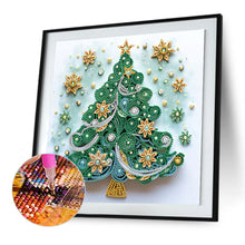 Load image into Gallery viewer, Diamond Painting - Partial Special Shaped - Christmas tree (30*30CM)
