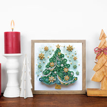 Load image into Gallery viewer, Diamond Painting - Partial Special Shaped - Christmas tree (30*30CM)
