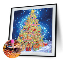 Load image into Gallery viewer, Diamond Painting - Partial Special Shaped - Christmas tree (30*30CM)
