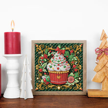 Load image into Gallery viewer, Diamond Painting - Partial Special Shaped - Christmas dessert (30*30CM)

