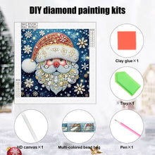 Load image into Gallery viewer, Diamond Painting - Partial Special Shaped - Santa Claus (30*30CM)
