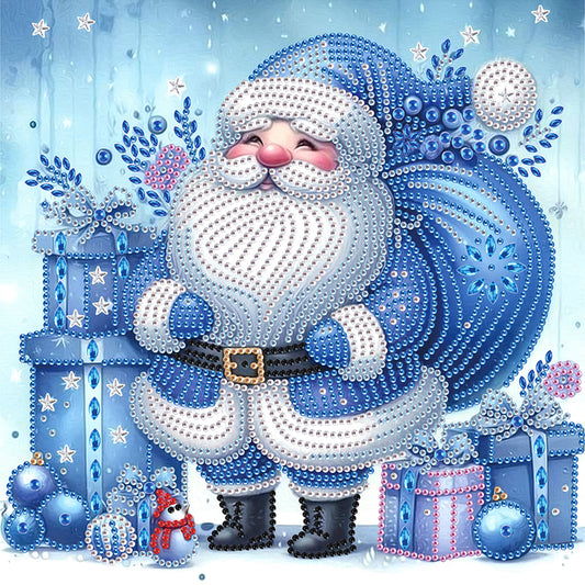 Diamond Painting - Partial Special Shaped - Santa Claus (30*30CM)