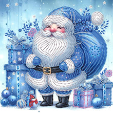Load image into Gallery viewer, Diamond Painting - Partial Special Shaped - Santa Claus (30*30CM)

