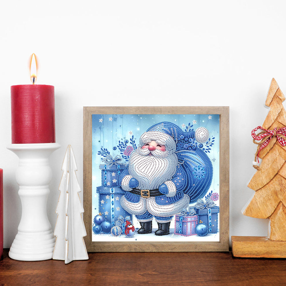 Diamond Painting - Partial Special Shaped - Santa Claus (30*30CM)