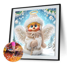 Load image into Gallery viewer, Diamond Painting - Partial Special Shaped - Christmas angel (30*30CM)
