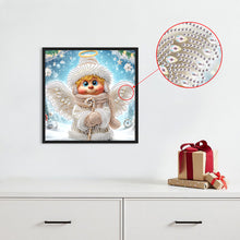 Load image into Gallery viewer, Diamond Painting - Partial Special Shaped - Christmas angel (30*30CM)
