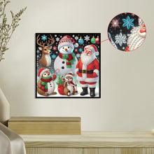 Load image into Gallery viewer, Diamond Painting - Partial Special Shaped - Santa Claus (30*30CM)

