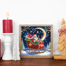 Load image into Gallery viewer, Diamond Painting - Partial Special Shaped - Santa Claus (30*30CM)
