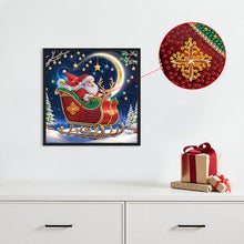 Load image into Gallery viewer, Diamond Painting - Partial Special Shaped - Santa Claus (30*30CM)
