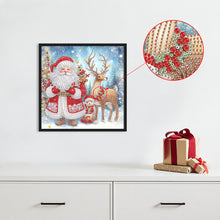 Load image into Gallery viewer, Diamond Painting - Partial Special Shaped - Santa Claus (30*30CM)
