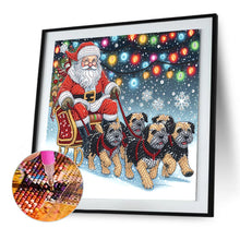 Load image into Gallery viewer, Diamond Painting - Partial Special Shaped - Santa Claus (30*30CM)

