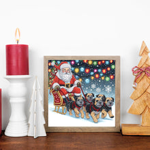Load image into Gallery viewer, Diamond Painting - Partial Special Shaped - Santa Claus (30*30CM)

