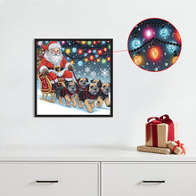 Load image into Gallery viewer, Diamond Painting - Partial Special Shaped - Santa Claus (30*30CM)
