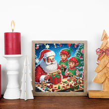 Load image into Gallery viewer, Diamond Painting - Partial Special Shaped - Santa Claus (30*30CM)
