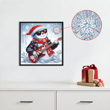 Load image into Gallery viewer, Diamond Painting - Partial Special Shaped - Winter snowman (30*30CM)
