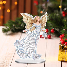 Load image into Gallery viewer, Angel Desktop Diamond Art Kits Rhinestones Desktop Ornaments Bedroom Table Decor
